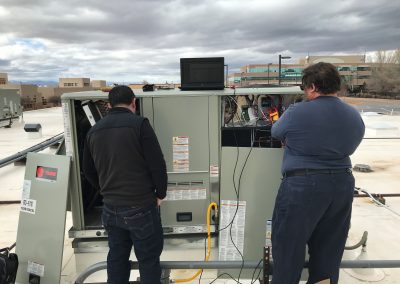 Men working on electrical